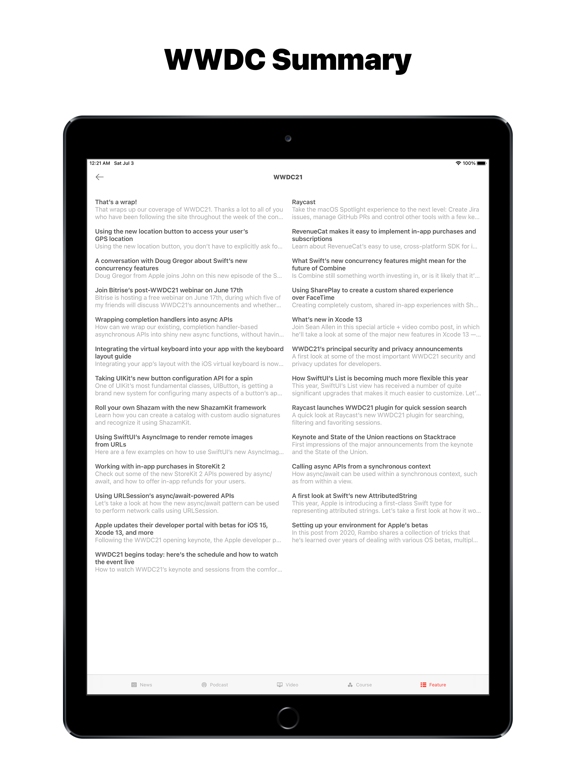 iDev: Developer News screenshot 2