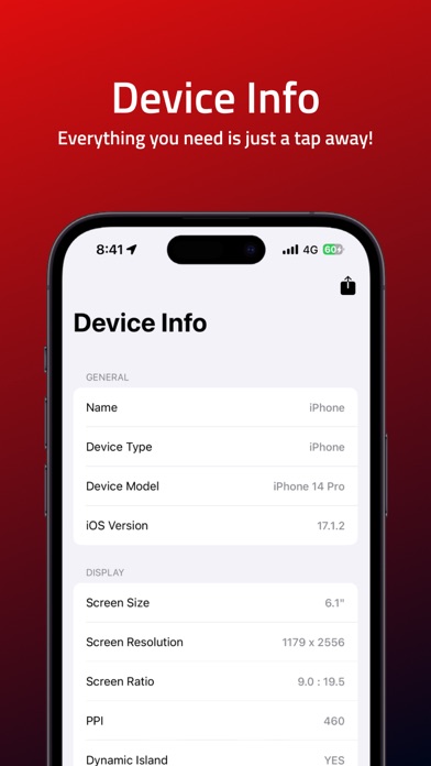 iDevice Info App screenshot 3