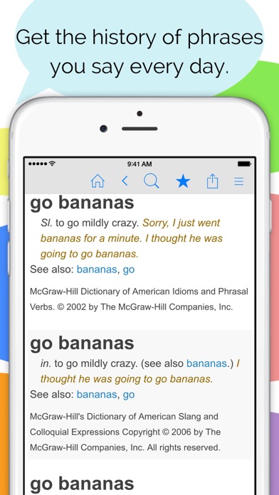 Idioms and Slang Dictionary screenshot 1