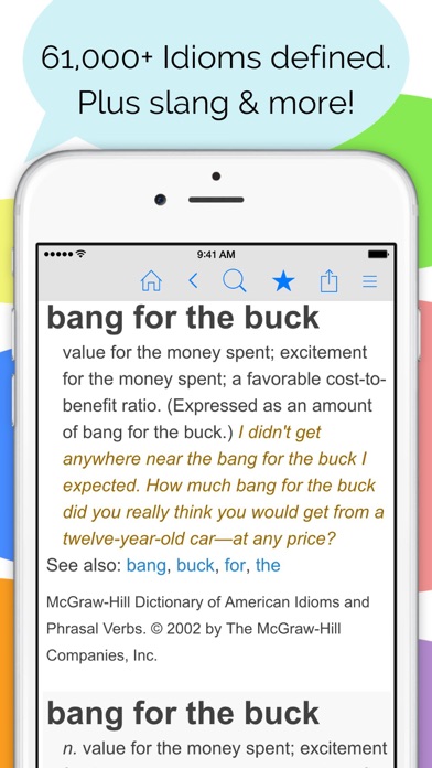 Idioms and Slang Dictionary screenshot 5