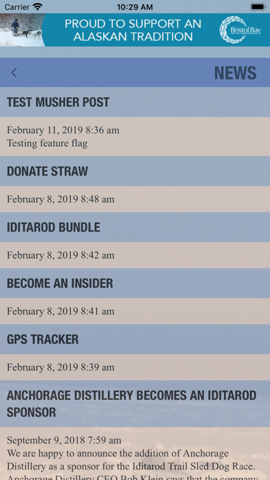 Iditarod® The Official App screenshot 2
