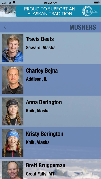 Iditarod® The Official App screenshot 1