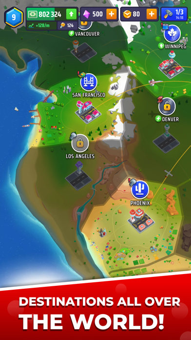 Idle Airplane Inc. Tycoon screenshot 2