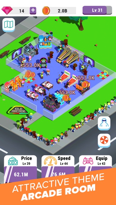 Idle Arcade 3D screenshot 1