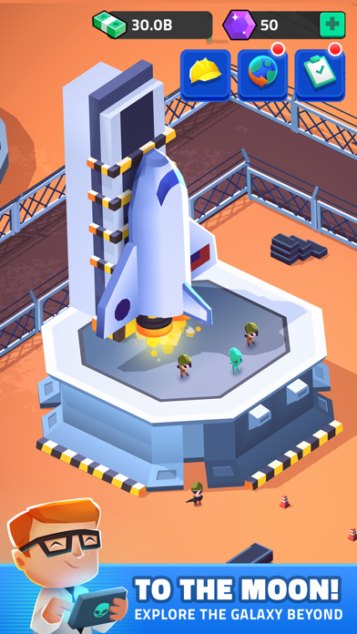 Idle Area 51 screenshot 1