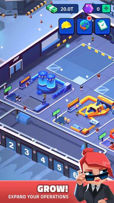 Idle Area 51 screenshot 3