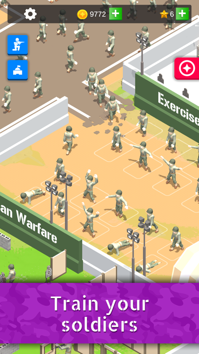Idle Army Base: Tycoon Game screenshot 5