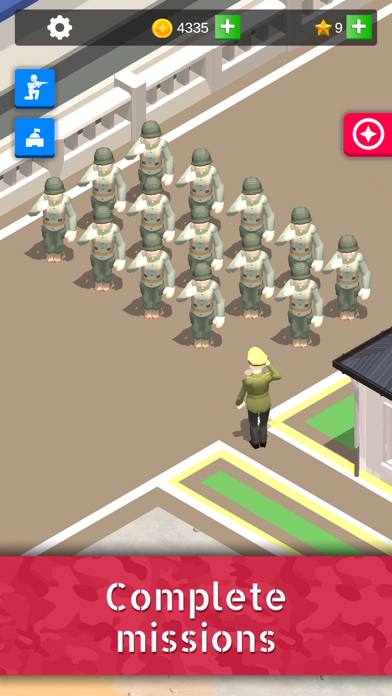 Idle Army Base: Tycoon Game screenshot 1