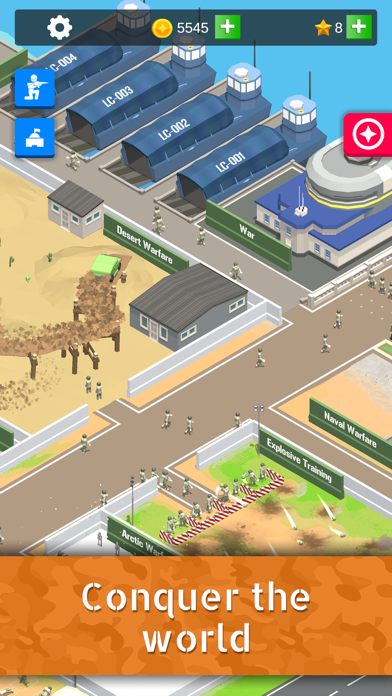 Idle Army Base: Tycoon Game screenshot 2