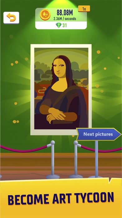 Idle Art Gallery: Paint Tycoon screenshot 4