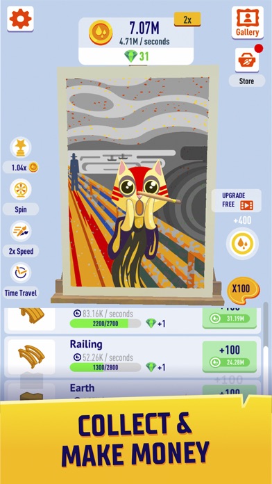 Idle Art Gallery: Paint Tycoon screenshot 2
