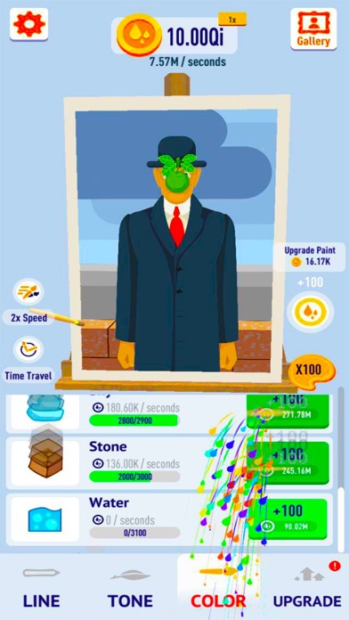 Idle Art Gallery: Paint Tycoon screenshot 1