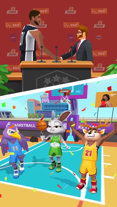 Idle Basketball Arena Tycoon screenshot 1