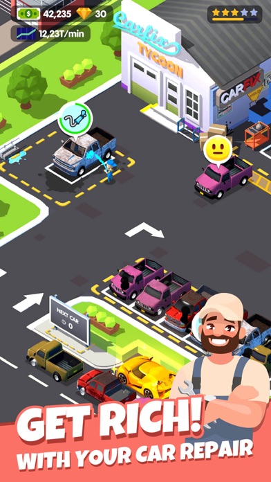 Idle Car Fix - Garage Tycoon screenshot 4