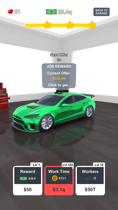 Idle Car Tuning: car simulator screenshot 5