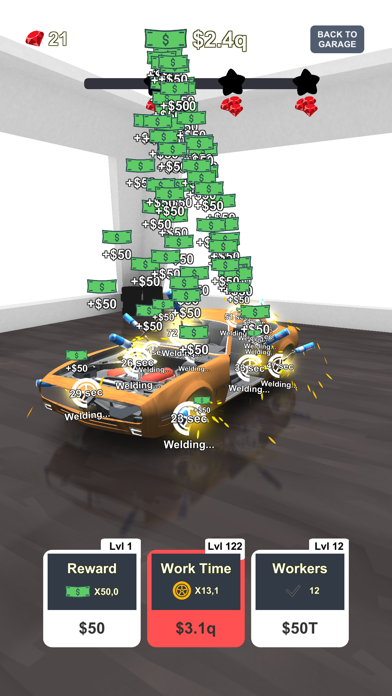 Idle Car Tuning: car simulator screenshot 4
