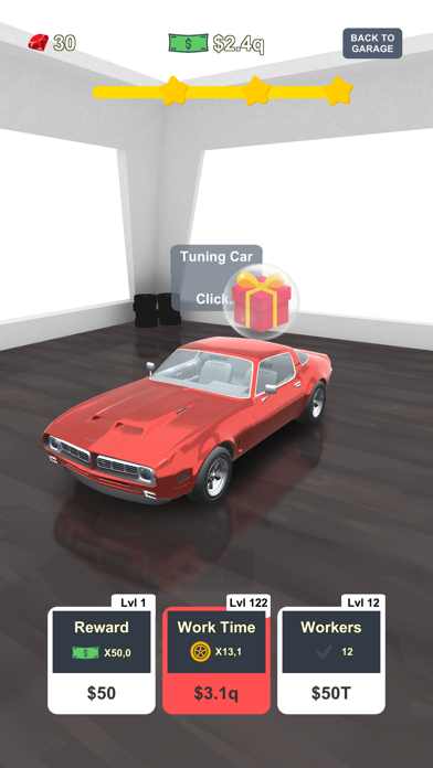 Idle Car Tuning: car simulator screenshot 3