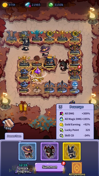 Idle Defense: Dark Forest screenshot 1