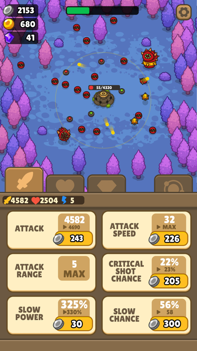 Idle Fortress Tower Defense screenshot 1