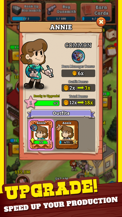 Idle Frontier: Western Tapper screenshot 2