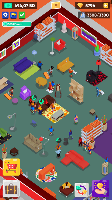 Idle Furniture Store Manager screenshot 1