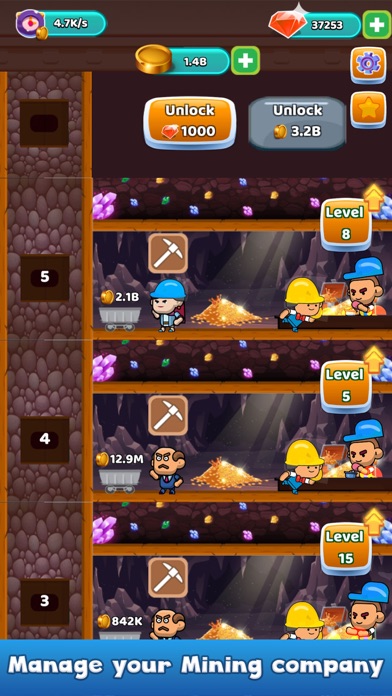 Idle Gold Miner: Tycoon Game screenshot 4