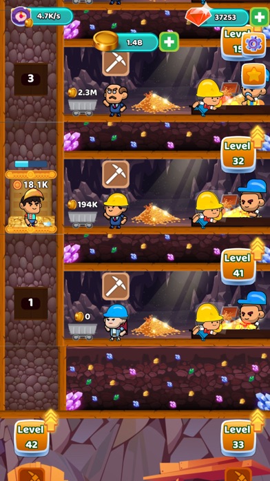 Idle Gold Miner: Tycoon Game screenshot 1