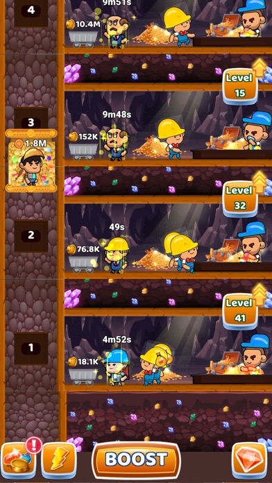 Idle Gold Miner: Tycoon Game screenshot 3