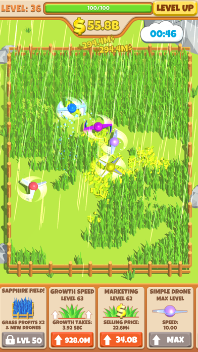 Idle Grass Cutter screenshot 2