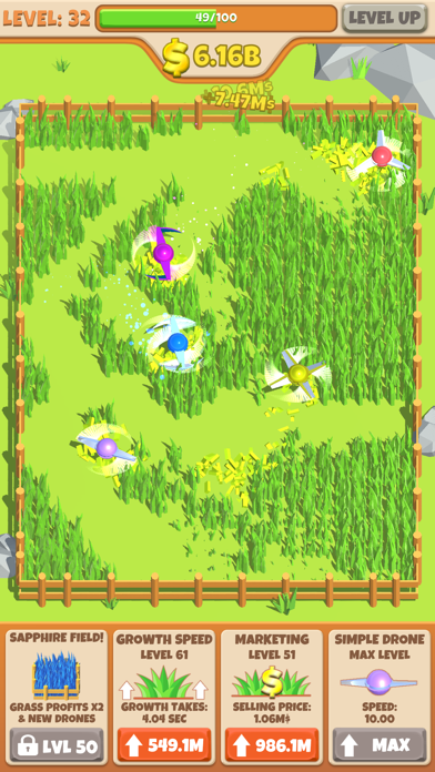 Idle Grass Cutter screenshot 4