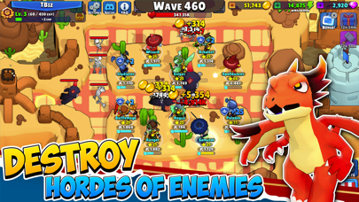 Idle Hero TD Tower Defense RPG screenshot 5