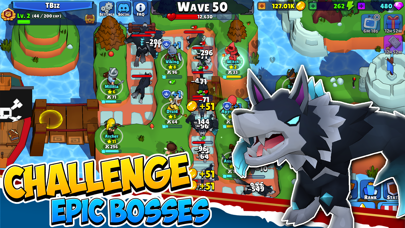 Idle Hero TD Tower Defense RPG screenshot 2