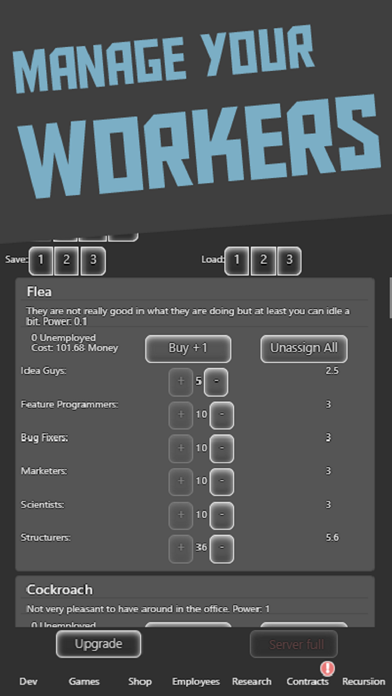 Idle Idle GameDev screenshot 3