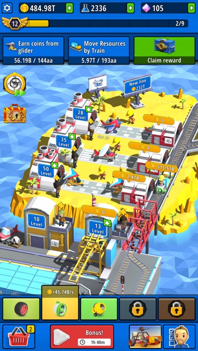 Idle Inventor - Factory Tycoon screenshot 1