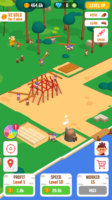 Idle Jungle: Survival Builder screenshot 5