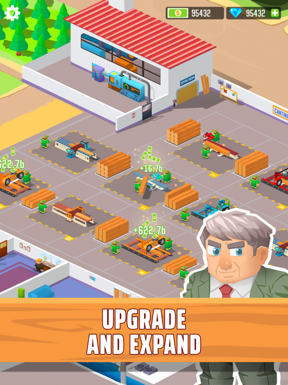 Idle Lumber Empire - Wood Game screenshot 5