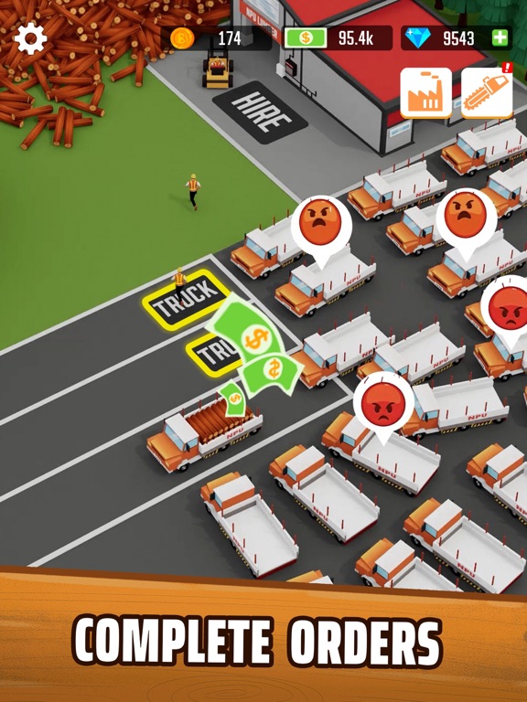 Idle Lumber Empire - Wood Game screenshot 6