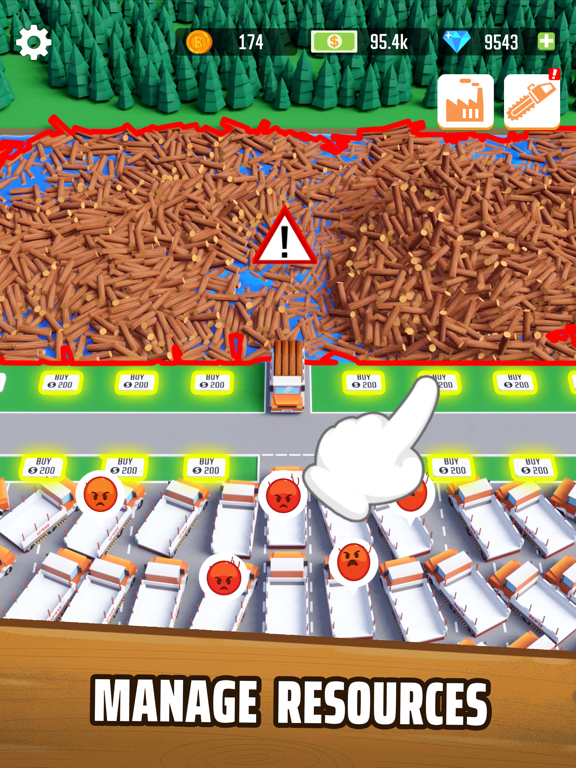 Idle Lumber Empire - Wood Game screenshot 8