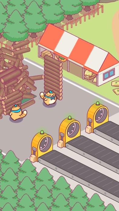 Idle Lumbercat - Wood Games screenshot 2