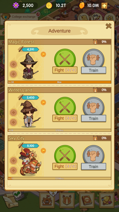 Idle Magic Academy screenshot 5