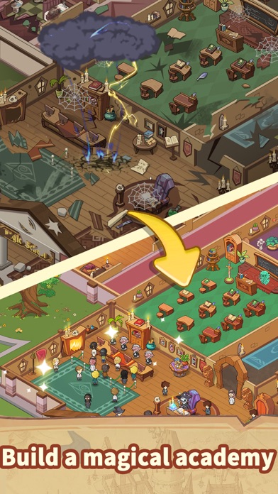 Idle Magic Academy screenshot 3