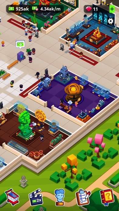 Idle Museum Tycoon: Art Empire screenshot 1