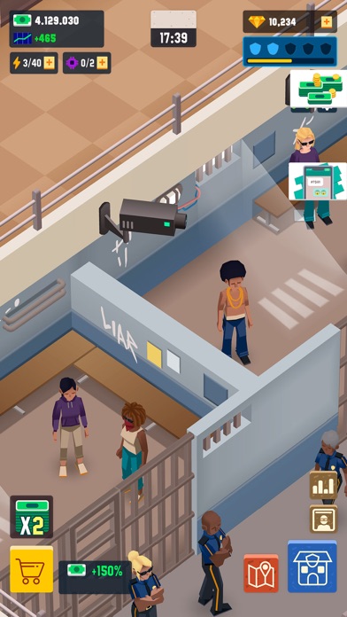 Idle Police Tycoon - Cops Game screenshot 1