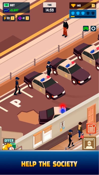 Idle Police Tycoon - Cops Game screenshot 3