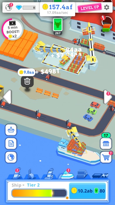 Idle Port - Sea game screenshot 3
