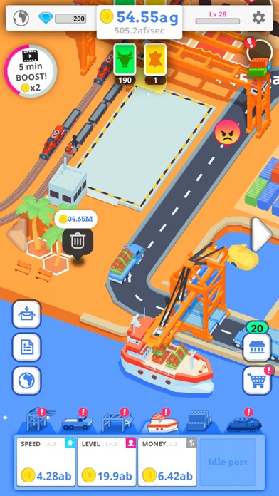 Idle Port - Sea game screenshot 2