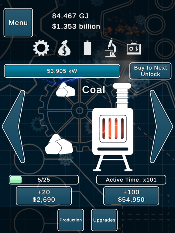 Idle Power - Electric Growth screenshot 5