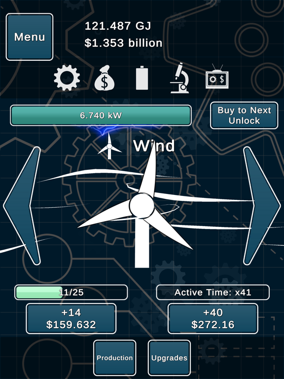 Idle Power - Electric Growth screenshot 9