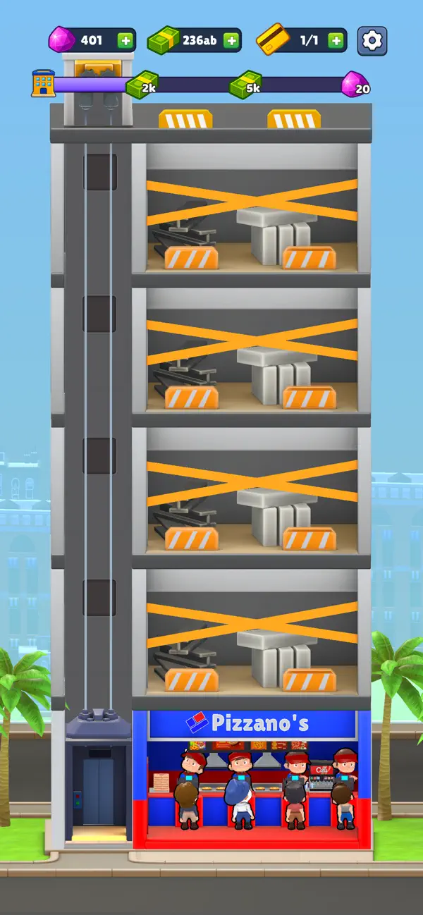 Idle Rent Tower screenshot 2