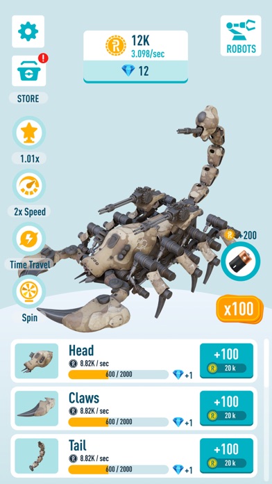 Idle Robots - Robo Clicker screenshot 4